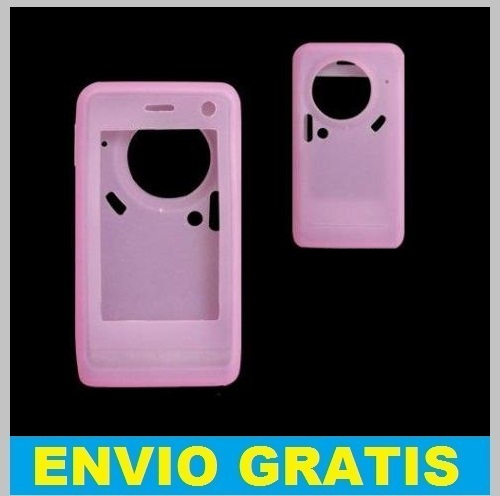 FUNDA SILICONA PARA LG KU990 VIEWTY ROSA